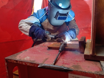 Welding and Cutting Work of Grillage and Sea fastening Project