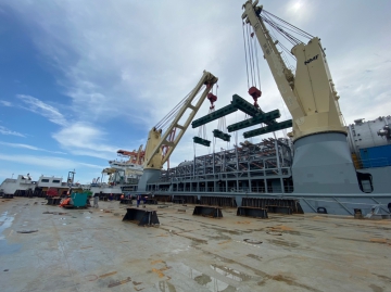 Welding and Cutting Work of Grillage and Sea fastening Project