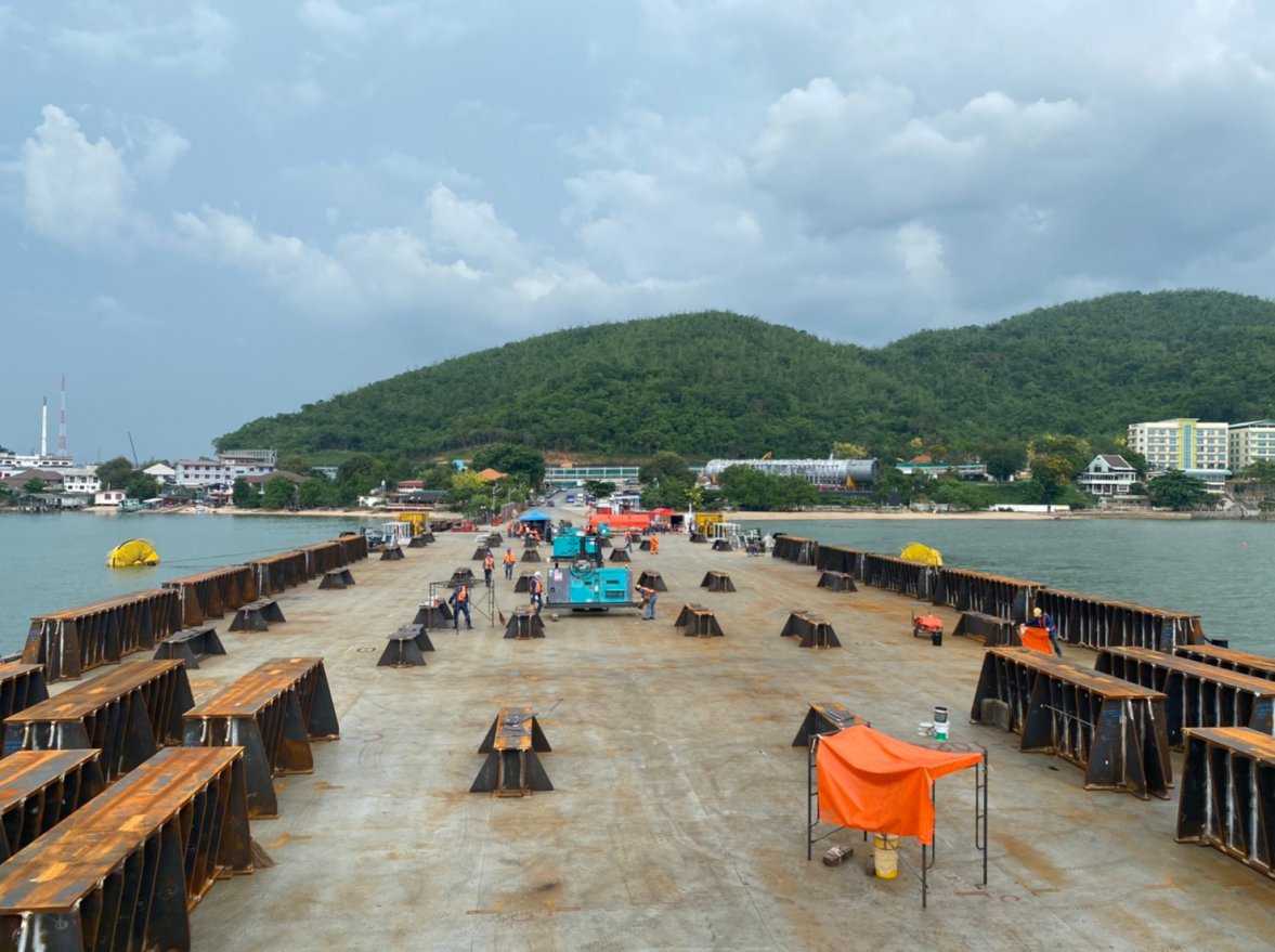 Welding and Cutting Work of Grillage and Sea fastening Project — ภาพที่ 93