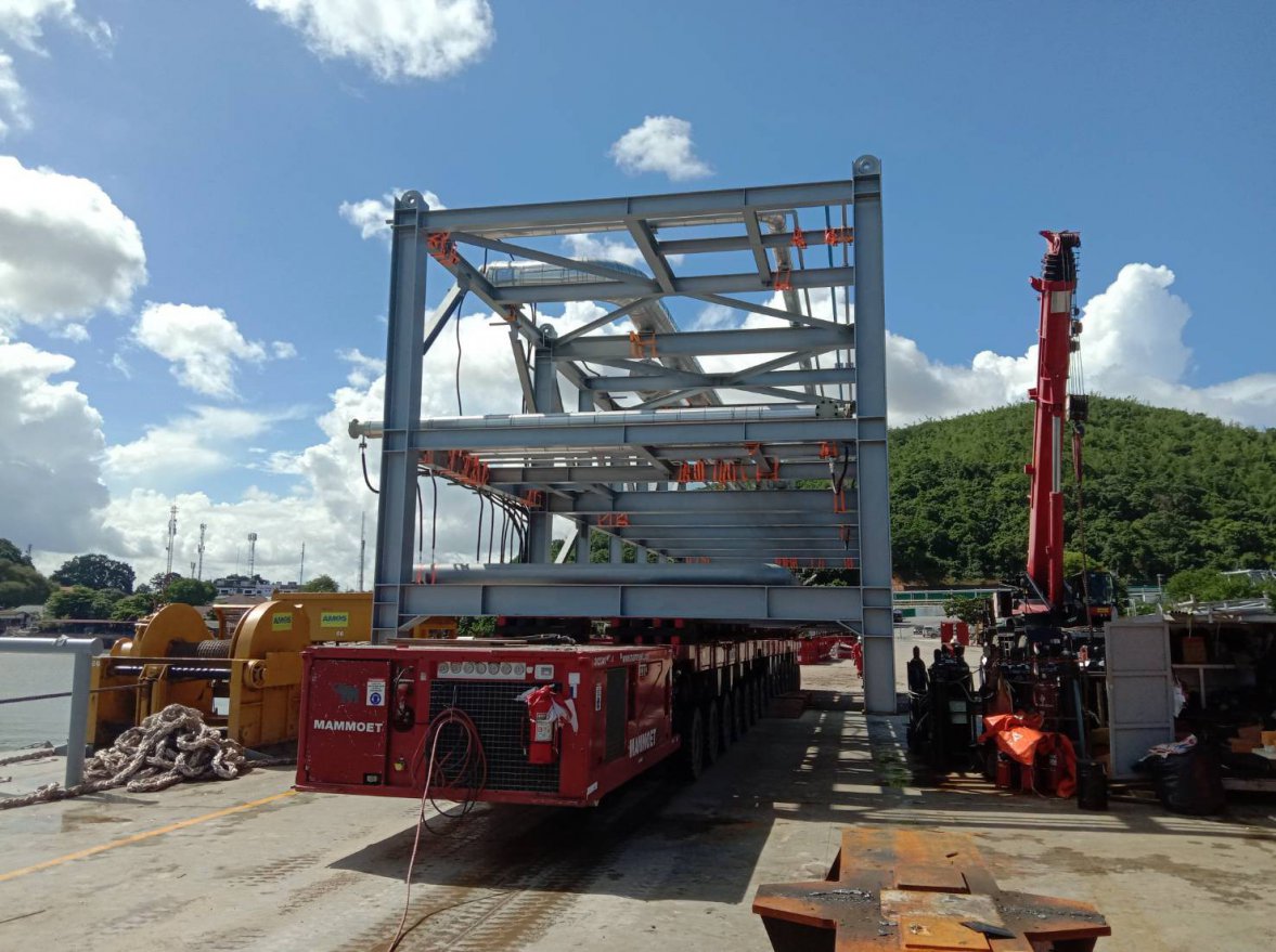 Welding and Cutting Work of Grillage and Sea fastening Project — ภาพที่ 73
