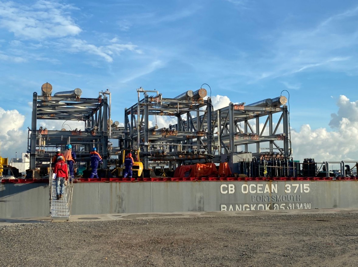 Welding and Cutting Work of Grillage and Sea fastening Project — ภาพที่ 72