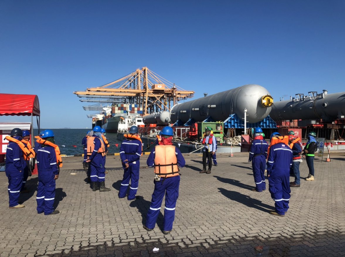 Welding and Cutting Work of Grillage and Sea fastening Project — ภาพที่ 77