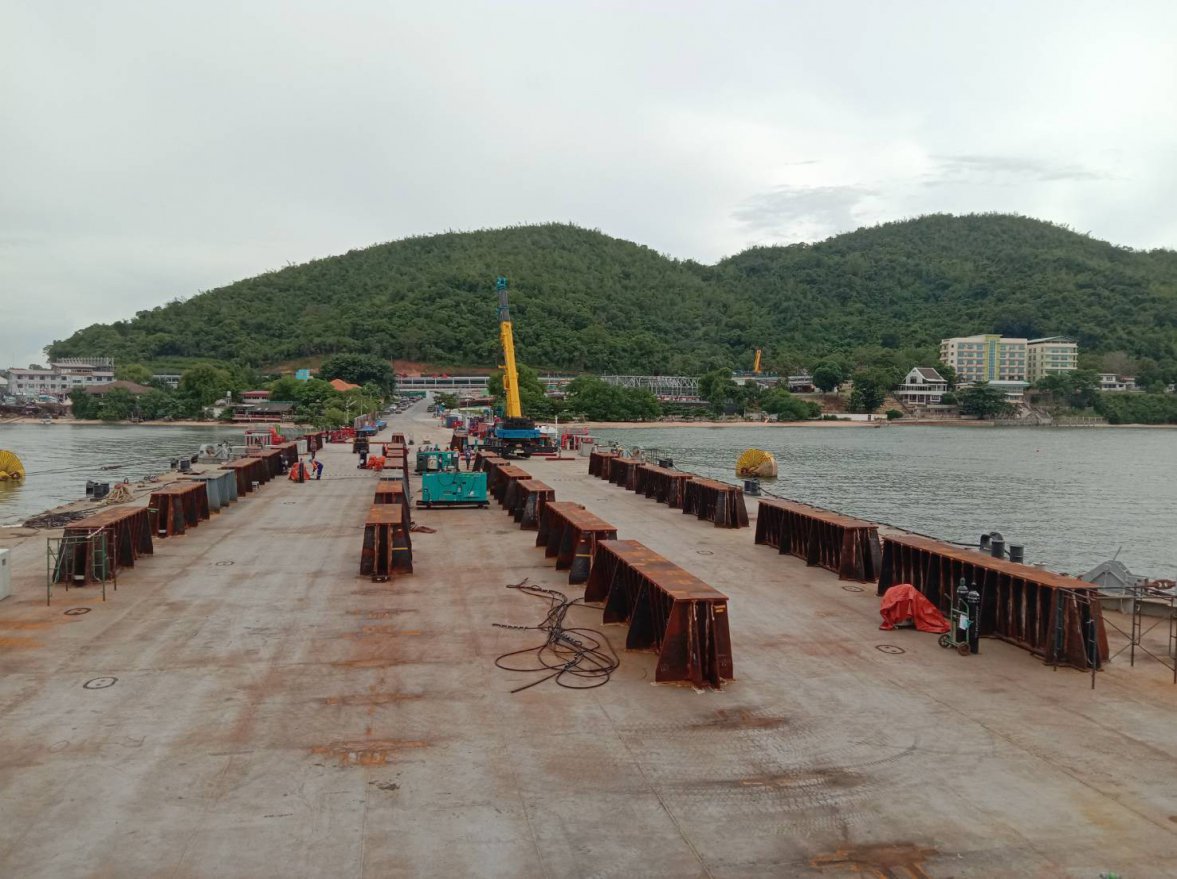 Welding and Cutting Work of Grillage and Sea fastening Project — ภาพที่ 54