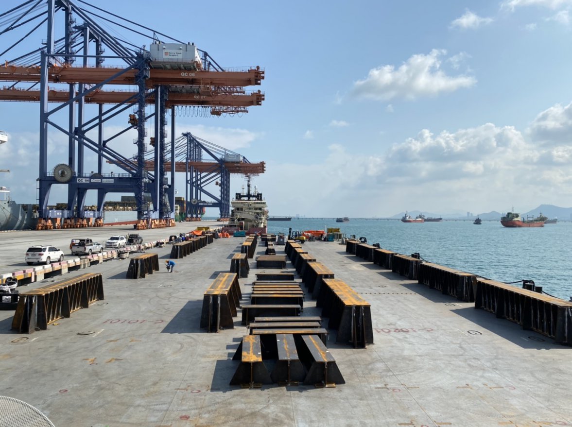 Welding and Cutting Work of Grillage and Sea fastening Project — ภาพที่ 109