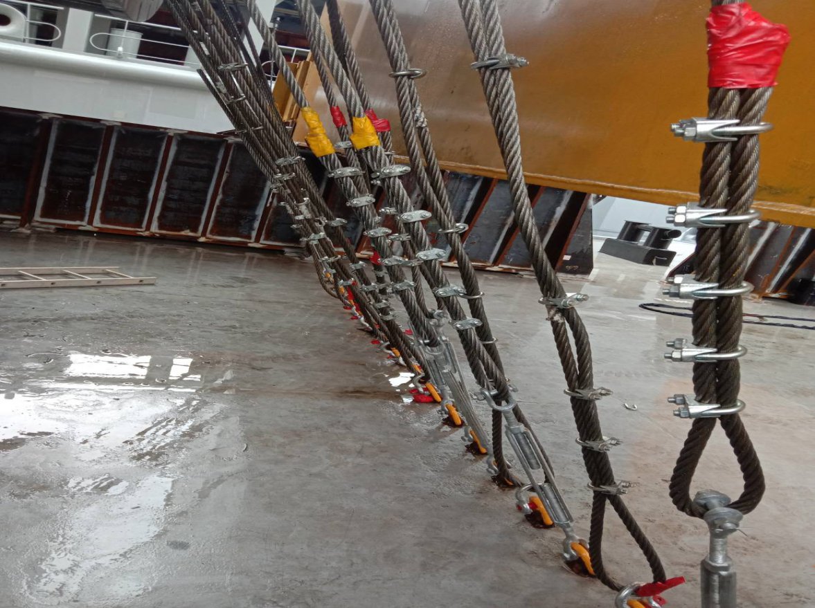Welding and Cutting Work of Grillage and Sea fastening Project — ภาพที่ 104