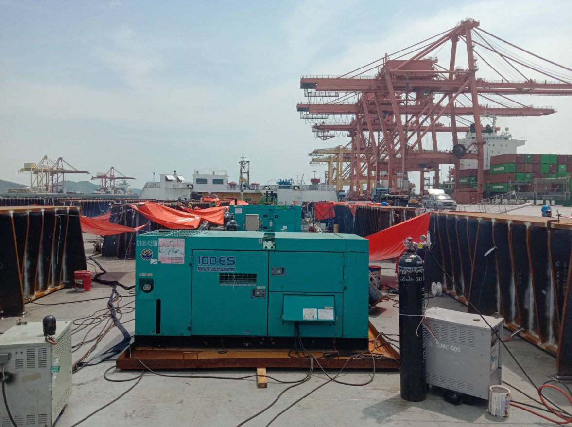 Welding and Cutting Work of Grillage and Sea fastening Project — ภาพที่ 115