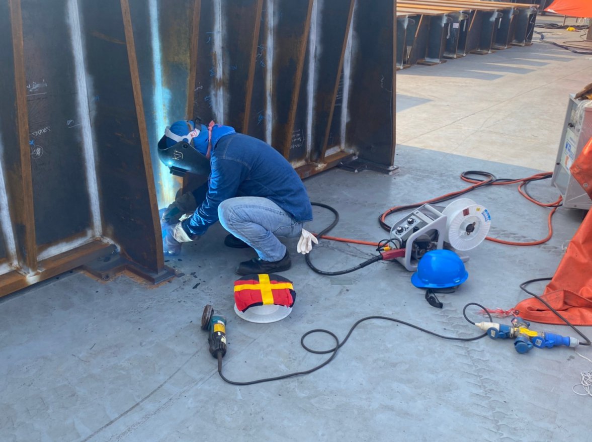 Welding and Cutting Work of Grillage and Sea fastening Project — ภาพที่ 112