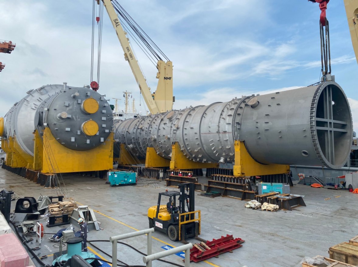 Welding and Cutting Work of Grillage and Sea fastening Project — ภาพที่ 102