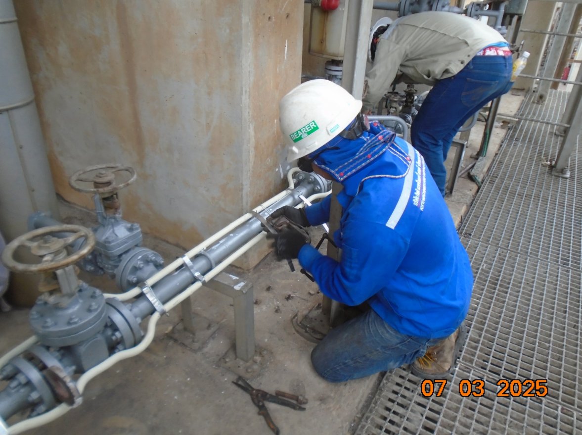 INSTALL STEAM TRACING AT 95-LICV-020 PCV-016, PCV-036 UZ-262 Project — ภาพที่ 27
