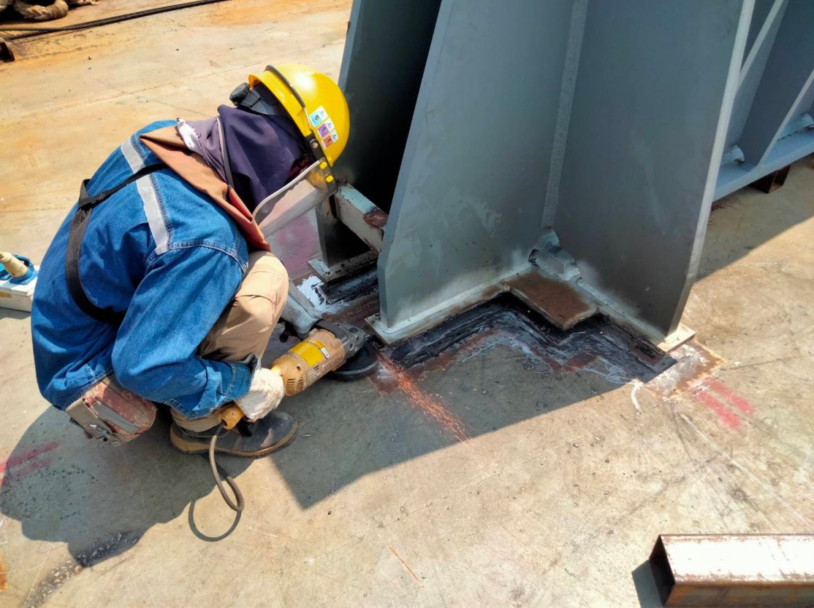 Welding and Cutting Work of Grillage and Sea fastening Project — ภาพที่ 122