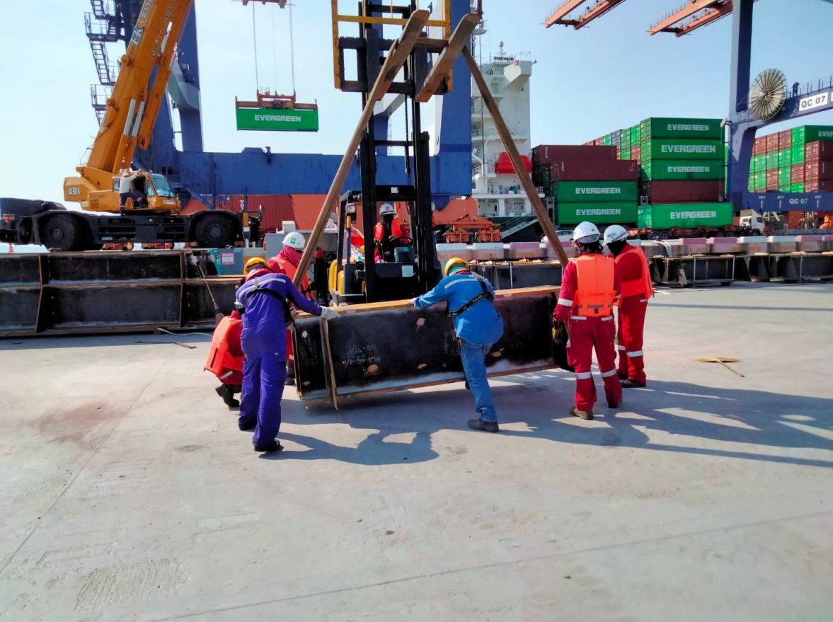 Welding and Cutting Work of Grillage and Sea fastening Project — ภาพที่ 119