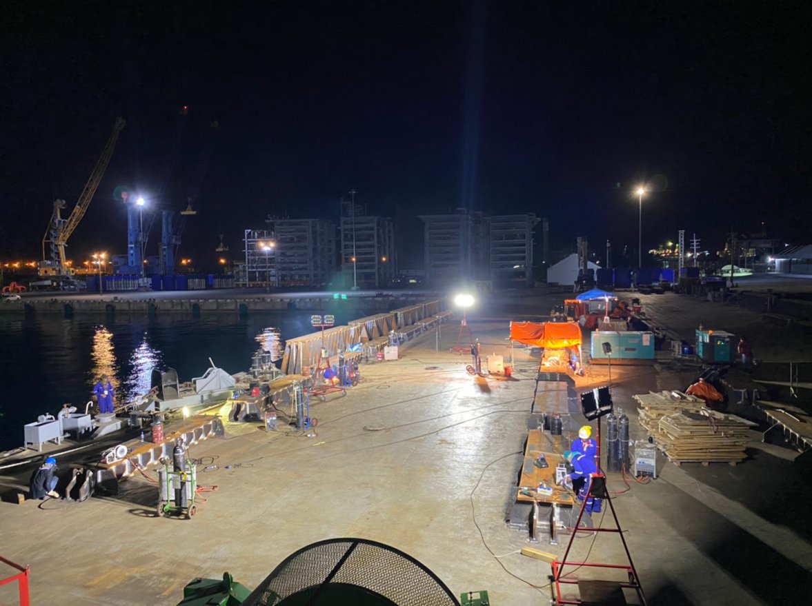 Welding and Cutting Work of Grillage and Sea fastening Project — ภาพที่ 67
