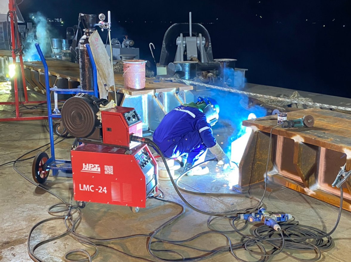 Welding and Cutting Work of Grillage and Sea fastening Project — ภาพที่ 66