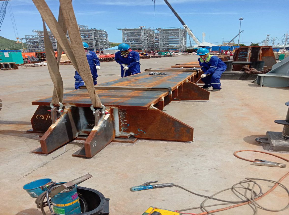 Welding and Cutting Work of Grillage and Sea fastening Project — ภาพที่ 60