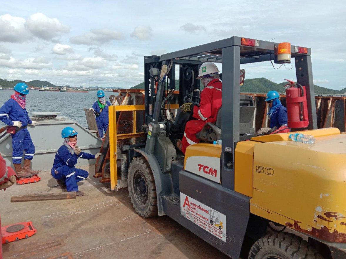 Welding and Cutting Work of Grillage and Sea fastening Project — ภาพที่ 59