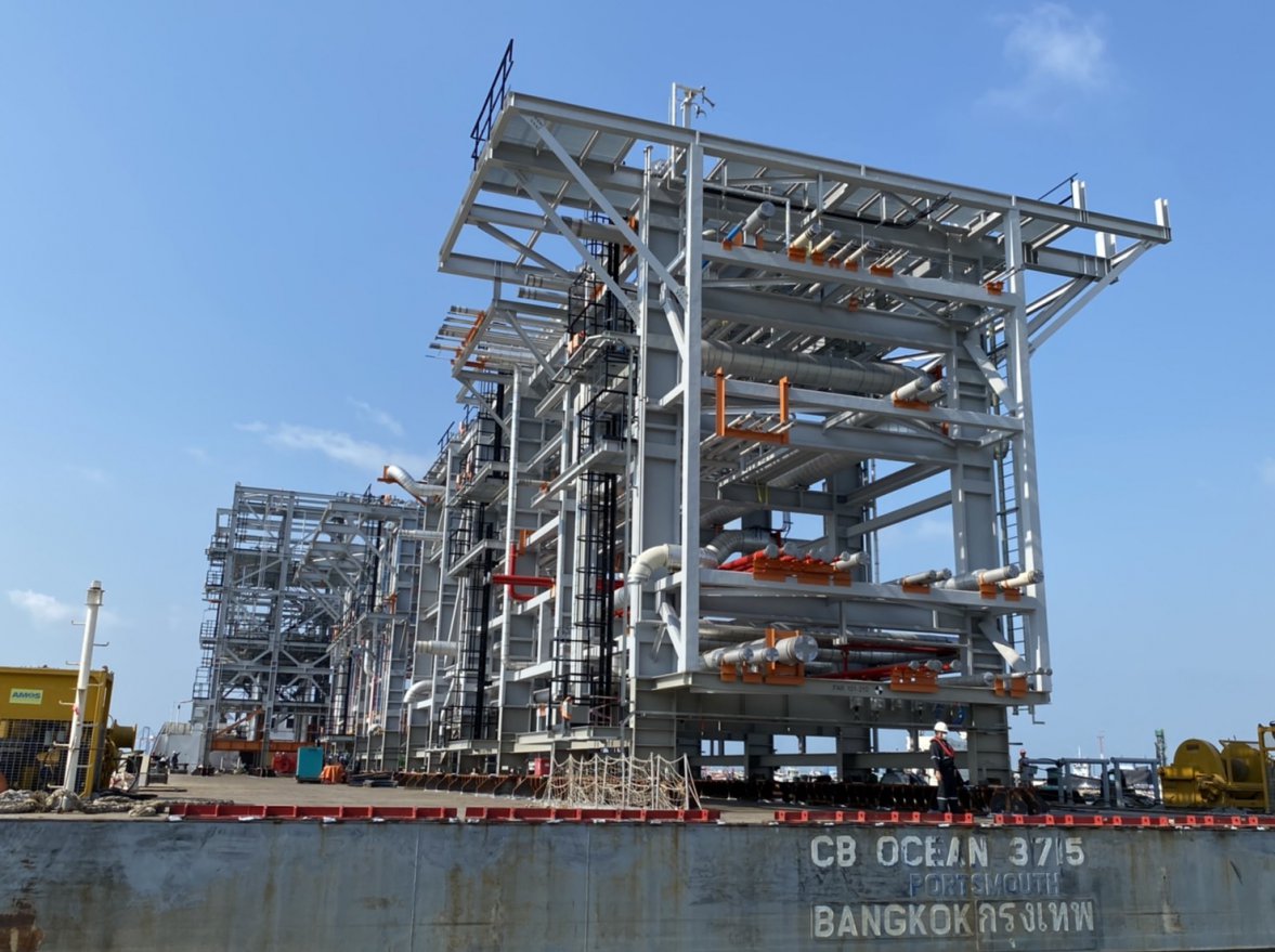 Welding and Cutting Work of Grillage and Sea fastening Project — ภาพที่ 18