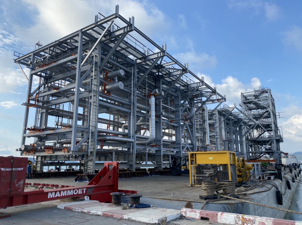 Welding and Cutting Work of Grillage and Sea fastening Project — ภาพที่ 17