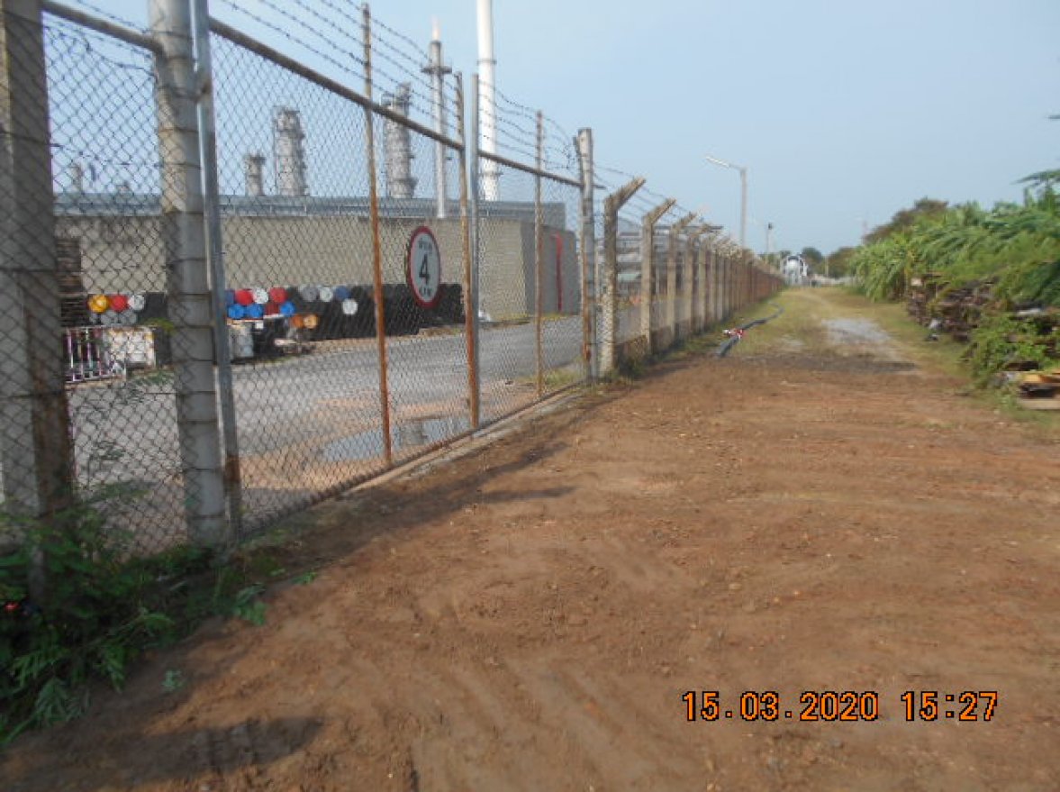 Install HDPE Water Line for Tranfer water from Temporary pound to T-13004-5 at T-COT Area — ภาพที่ 6