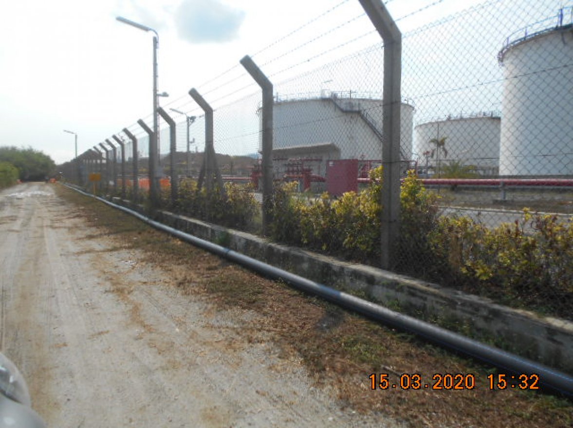 Install HDPE Water Line for Tranfer water from Temporary pound to T-13004-5 at T-COT Area — ภาพที่ 5