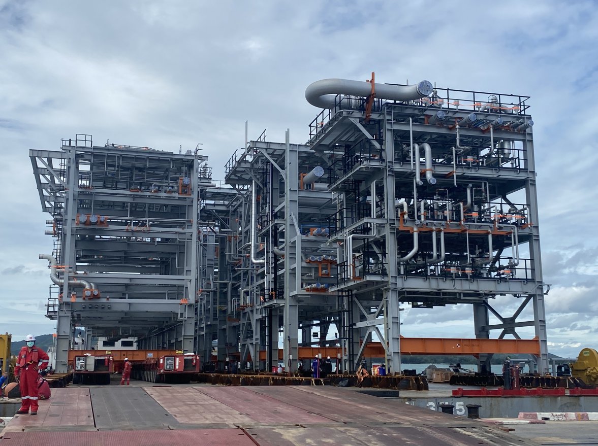 Welding and Cutting Work of Grillage and Sea fastening Project — ภาพที่ 43