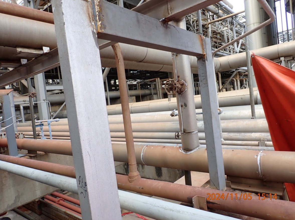 N2 Supply line to R-9501 R-9502 — ภาพที่ 6