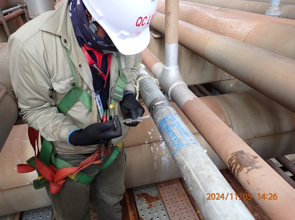 N2 Supply line to R-9501 R-9502 — ภาพที่ 3