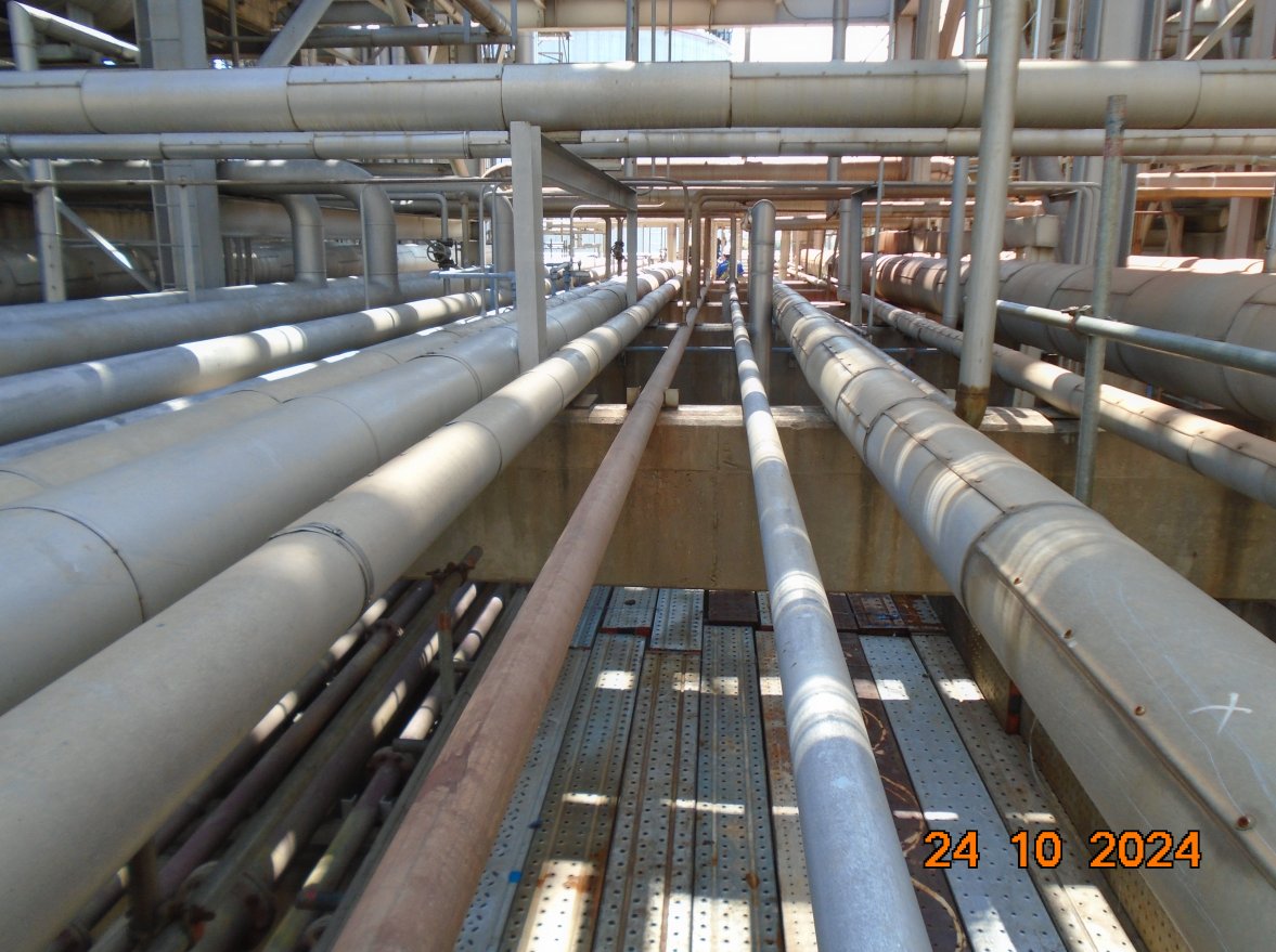 N2 Supply line to R-9501 R-9502 — ภาพที่ 17
