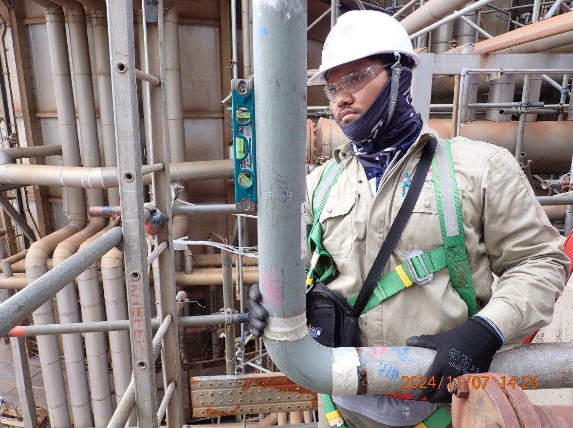 N2 Supply line to R-9501 R-9502 — ภาพที่ 10