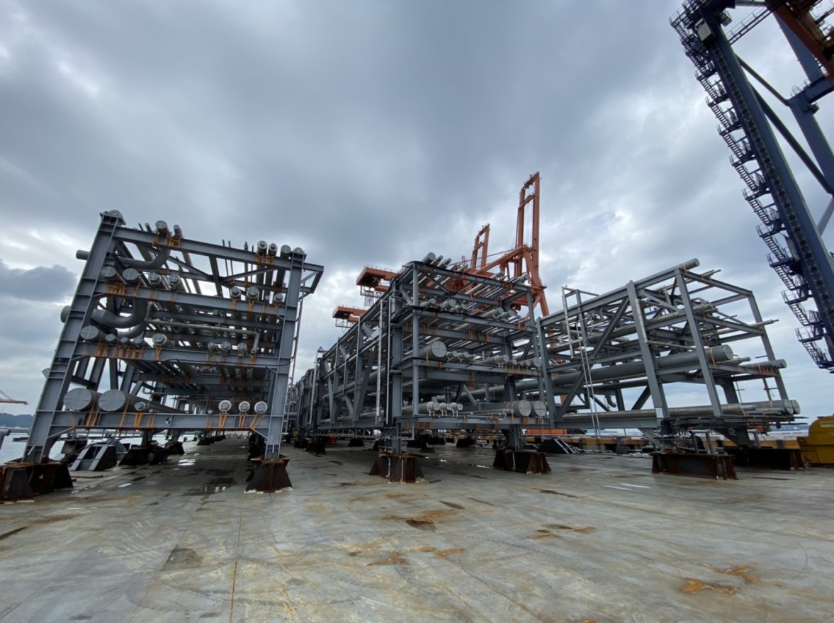 Welding and Cutting Work of Grillage and Sea fastening Project — ภาพที่ 26