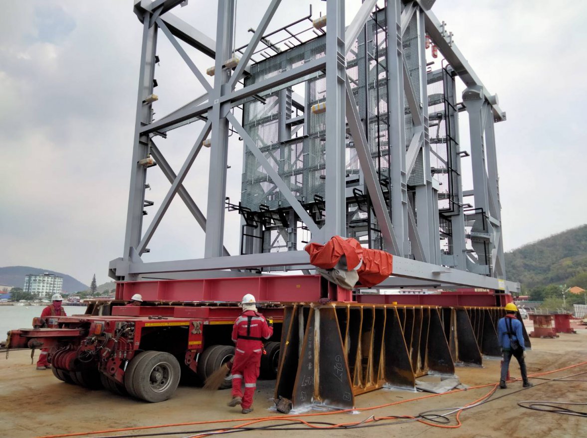 Welding and Cutting Work of Grillage and Sea fastening Project — ภาพที่ 134