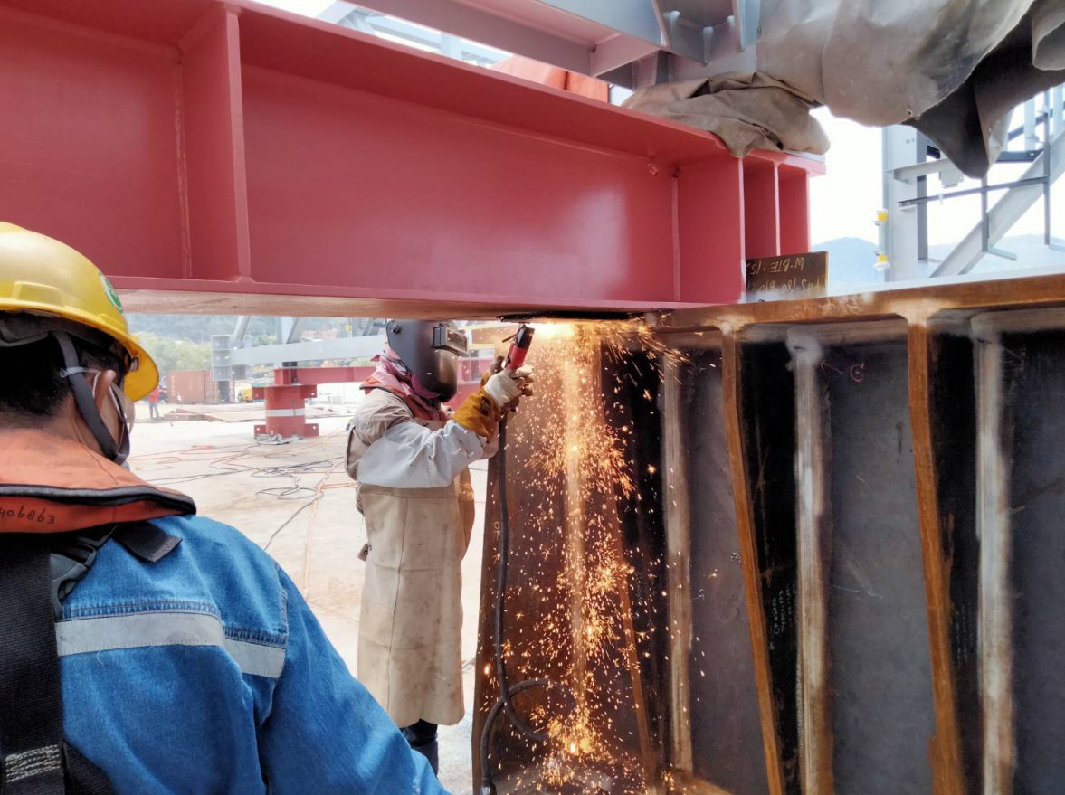 Welding and Cutting Work of Grillage and Sea fastening Project — ภาพที่ 133