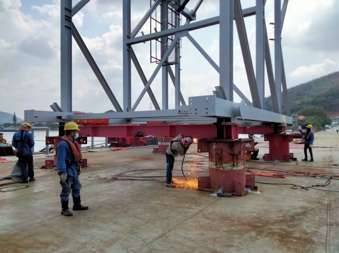 Welding and Cutting Work of Grillage and Sea fastening Project — ภาพที่ 131