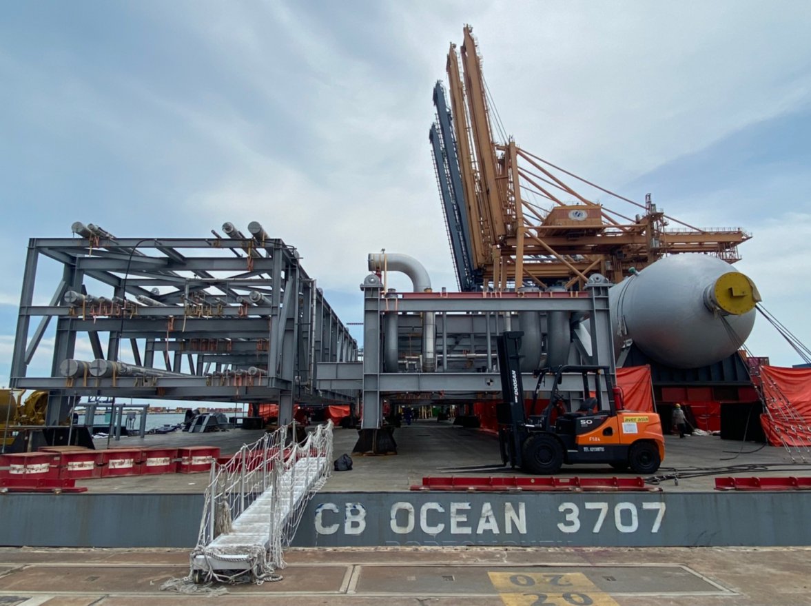 Welding and Cutting Work of Grillage and Sea fastening Project — ภาพที่ 44
