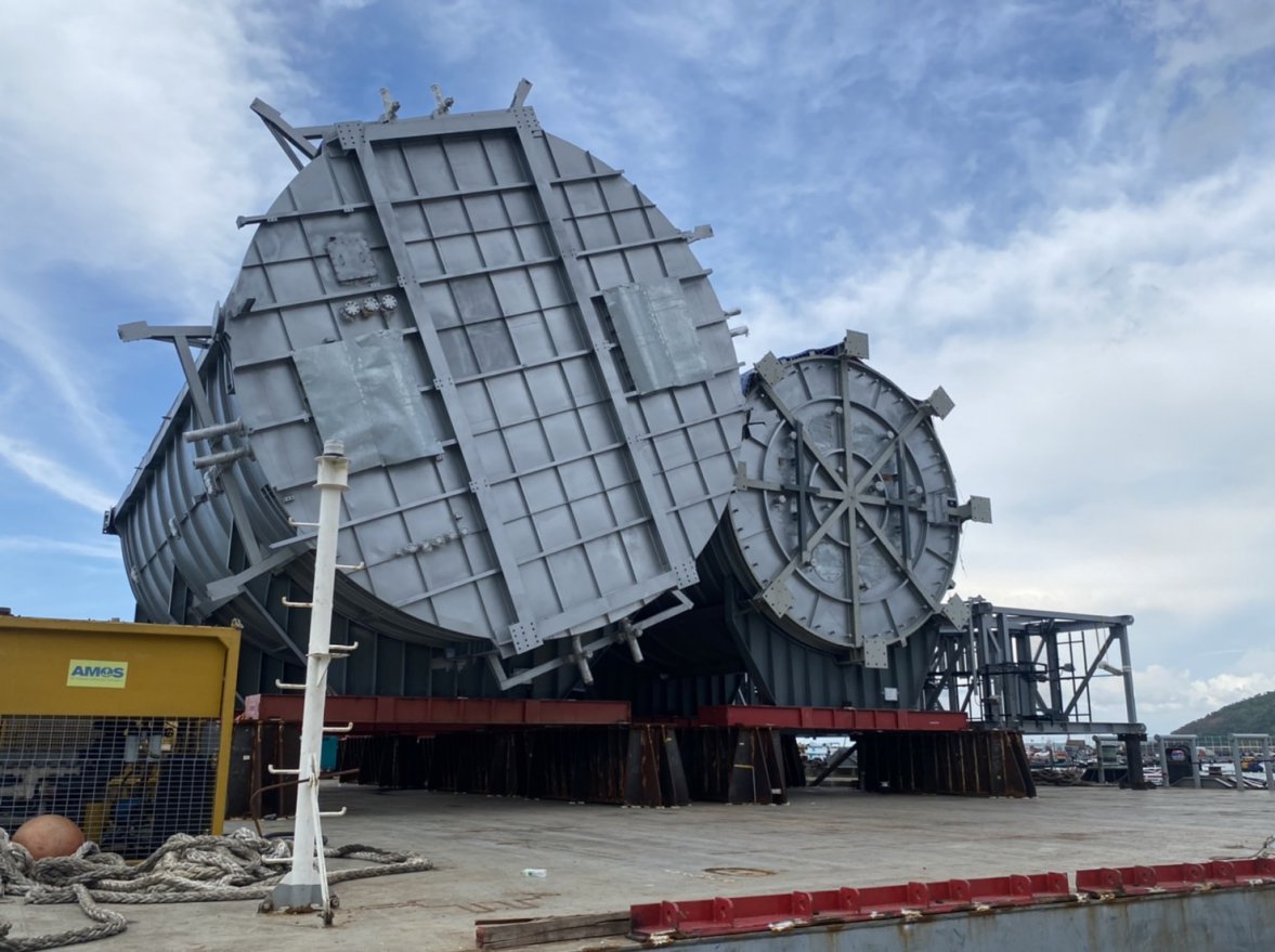 Welding and Cutting Work of Grillage and Sea fastening Project — ภาพที่ 2