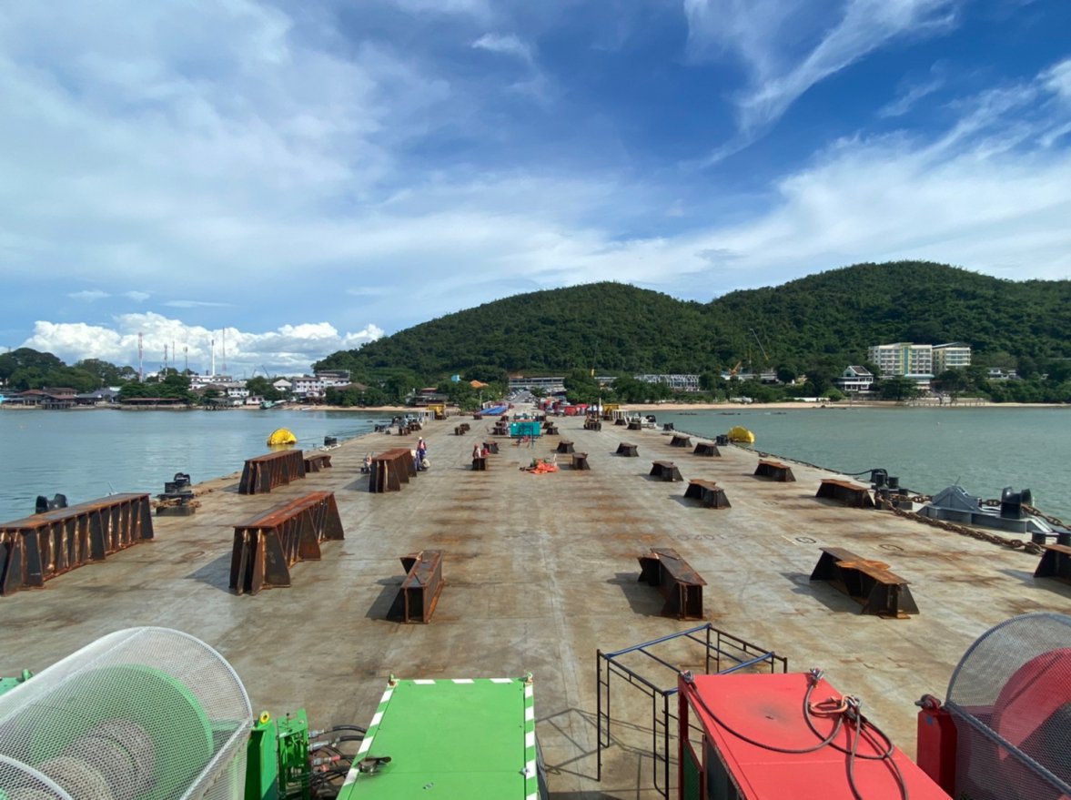 Welding and Cutting Work of Grillage and Sea fastening Project — ภาพที่ 42
