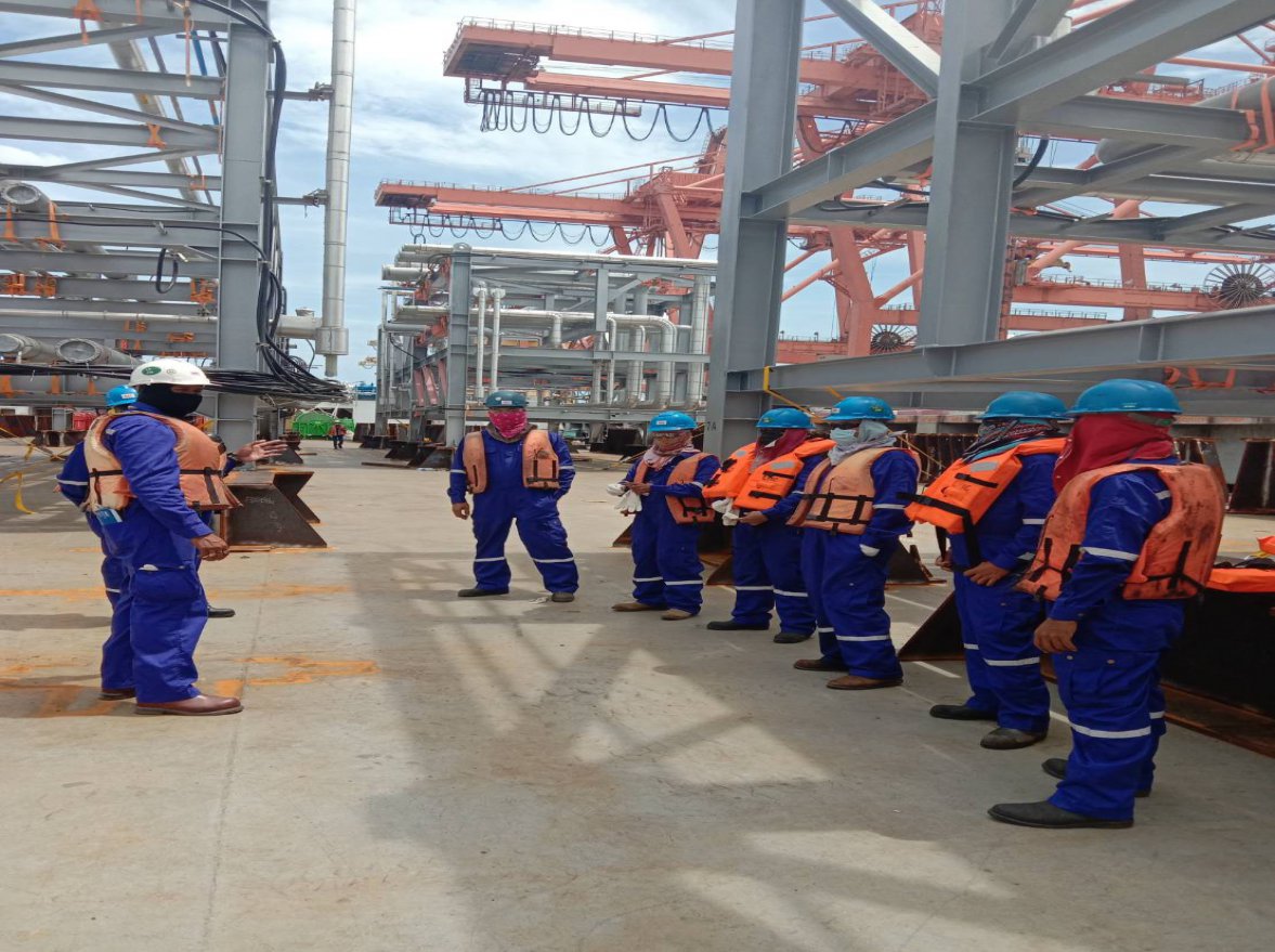 Welding and Cutting Work of Grillage and Sea fastening Project — ภาพที่ 82