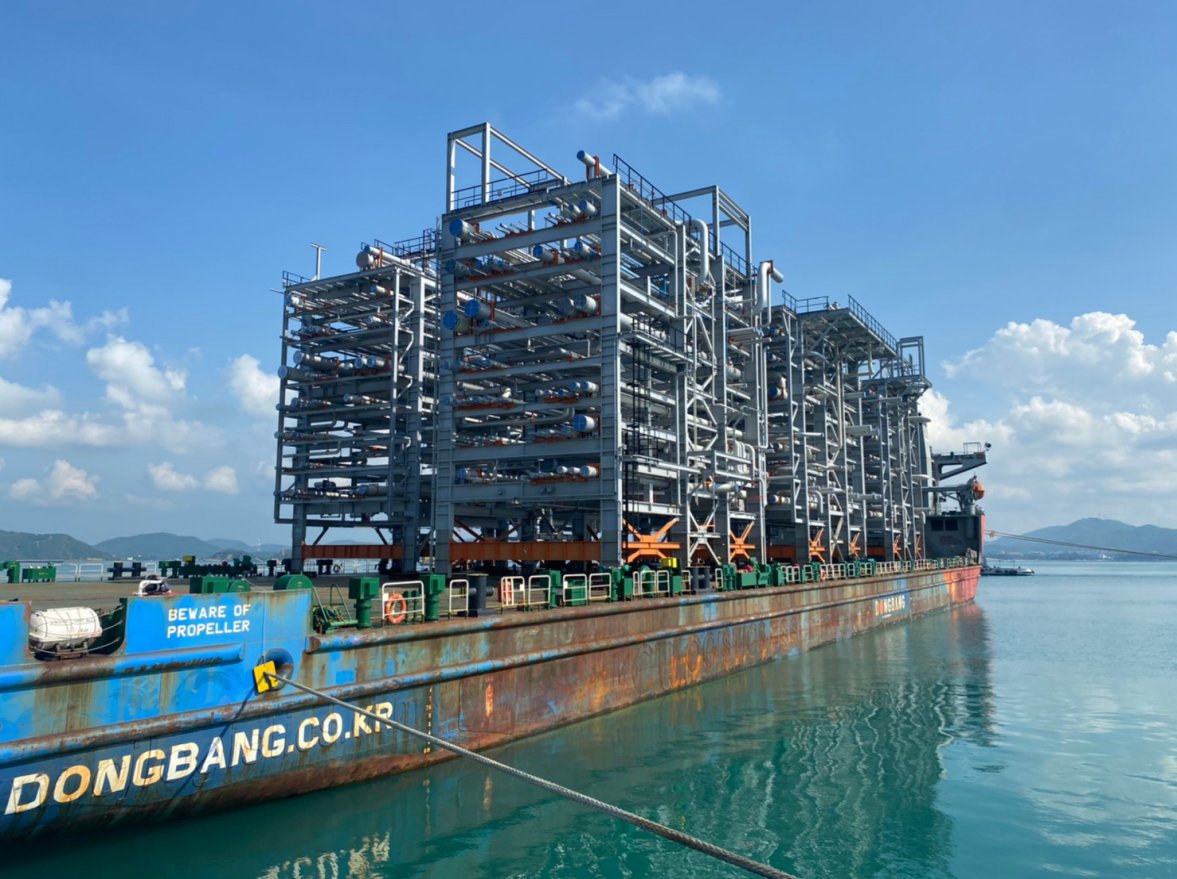 Welding and Cutting Work of Grillage and Sea fastening Project — ภาพที่ 100