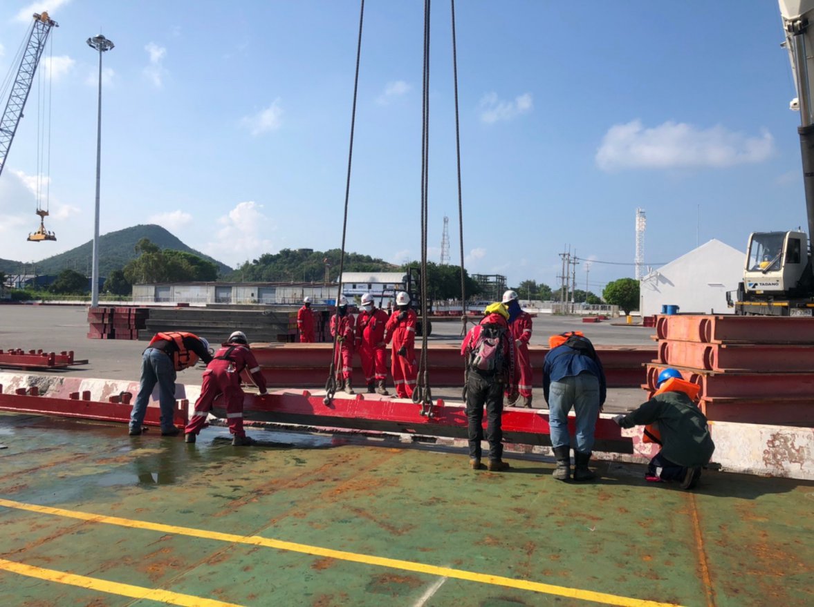 Welding and Cutting Work of Grillage and Sea fastening Project — ภาพที่ 97