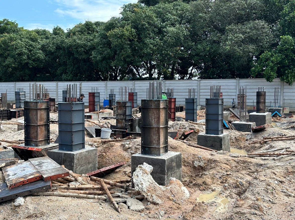 งานก่อสร้าง LMC New Head Office — ภาพที่ 105